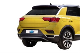 OMSA VW T-Roc Krom Bagaj Çıtası Plaka Üstü 2017-2024 Arası