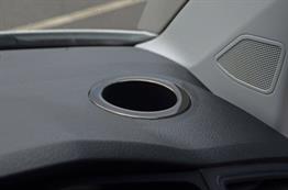 OMSA VW T6.1 Caravelle Siyah Krom Bardaklık Çerçevesi 2 Parça 2020-2023 Arası