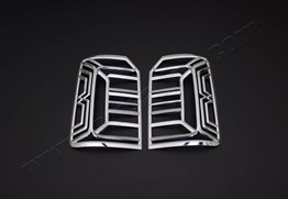 Omkar VW Caddy Minivan Krom Stop Çerçevesi 2 Parça Abs Krom 2015-2019 Arası