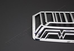 Omkar VW Caddy Minivan Krom Stop Çerçevesi 2 Parça Abs Krom 2015-2019 Arası