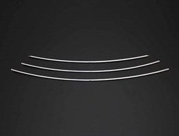 OMSA Opel Astra K Krom Ön Tampon Alt Çıtası 3 Parça Sensörsüz 2015 ve Sonrası