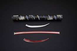 OMSA Peugeot 2008 Krom U Formlu Ön Panjur Çerçevesi 3 Parça 2020-2024 Arası