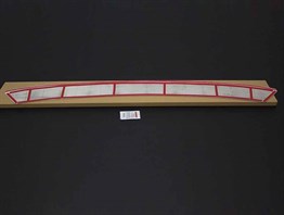 OMSA Peugeot Expert Traveller Krom Arka Tampon Eşiği Taşlı 2017 ve Sonrası