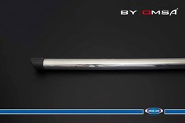 OMSA Peugeot Partner Tepee Krom Boru Çap:60 Arka Koruma Plastik Kapak 2008-2018 Arası