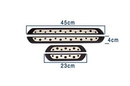 OMSA Renault Clio 4 Dotline Kapı Eşiği 4 Prarça Flexill 2012 ve Sonrası