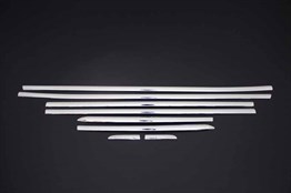 OMSA Renault Clio 4 SW Krom Cam Alt Çıtası Sporttourer 8 Parça 2013 ve Sonrası