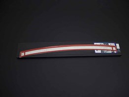 OMSA Renault Clio 5 Krom Arka Tampon Eşiği Taşlı 2019 ve Sonrası