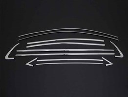 OMSA Renault Clio 5 Krom HB Cam Çerçevesi 12 Parça 2019 ve Sonrası