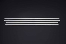 OMSA Renault Megane 2 SD Krom Cam Alt Çıtası 4 Parça 2004-2010 Arası