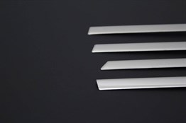 OMSA Renault Megane 4 HB Krom Cam Çerçevesi 12 Parça 2016-2020 Arası