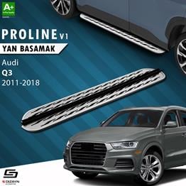 S-Dizayn Audi Q3 8U OEM Still Pro V2 Aluminyum Yan Basamak 173 Cm 2011-2018 A+ Kalite