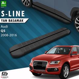 S-Dizayn Audi Q5 S-Line Siyah Yan Basamak 183 Cm 2008-2016 A+ Kalite