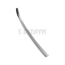 S-Dizayn Audi Q7 Krom Arka Tampon Eşiği 2010-2015