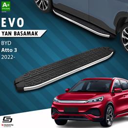 S-Dizayn BYD Atto 3 Evo Krom Yan Basamak 193 Cm 2022 Üzeri