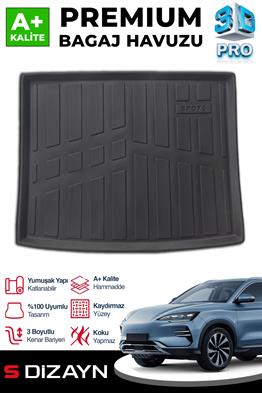 S-Dizayn BYD Seal-U 3D Pro Bagaj Havuzu Alt Bagaj 2024 Üzeri A+ Kalite