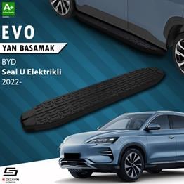 S-Dizayn BYD Seal U Elektrikli Evo Siyah Yan Basamak 193 Cm 2022 Üzeri A+ Kalite
