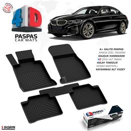 S-Dizayn Bmw 3 Serisi G20 4D Havuzlu Paspas 2019 Üzeri A+Kalite