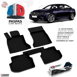 S-Dizayn Bmw 5 Serisi F10 4D Havuzlu Paspas 2010-2013 A+Kalite
