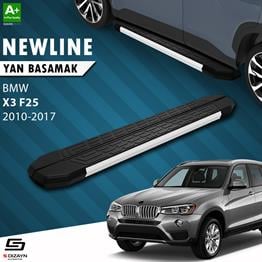 S-Dizayn Bmw X3 F25 NewLine Aluminyum Yan Basamak 193 Cm 2010-2017 A+ Kalite