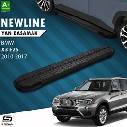 S-Dizayn Bmw X3 F25 NewLine Siyah Yan Basamak 193 Cm 2010-2017 A+ Kalite
