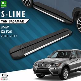 S-Dizayn Bmw X3 F25 S-Line Aluminyum Yan Basamak 193 Cm 2010-2017 A+ Kalite