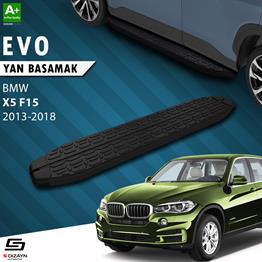 S-Dizayn Bmw X5 F15 Evo Siyah Yan Basamak 193 Cm 2013-2018 A+ Kalite