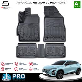 S-Dizayn Chery Omoda 5 3D Pro Havuzlu Paspas 2022 Üzeri A+ Kalite