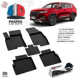 S-Dizayn Chery Tiggo 8 Pro 4D Havuzlu Paspas 2022 Üzeri A+Kalite