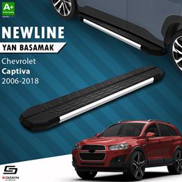 S-Dizayn Chevrolet Captiva NewLine Krom Yan Basamak 183 Cm 2006-2018 A+ Kalite