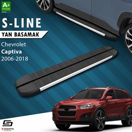 S-Dizayn Chevrolet Captiva S-Line Aluminyum Yan Basamak 183 Cm 2006-2018 A+ Kalite