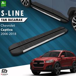 S-Dizayn Chevrolet Captiva S-Line Krom Yan Basamak 183 Cm 2006-2018 A+ Kalite