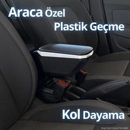 S-Dizayn Citroen C-Elysee Kol Dayama Kolçak Geçmeli ABS Gri 2012-2017 A+Kalite