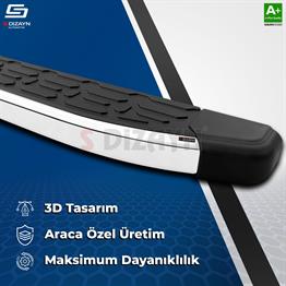S-Dizayn Citroen C4 3 Evo Krom Yan Basamak 183 Cm 2021 Üzeri A+ Kalite