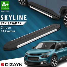 Citroen C4 Cactus Skyline Aluminyum Yan Basamak 183 Cm 2014 Üzeri A+ Kalite