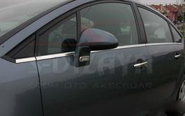S-Dizayn Citroen C4 HB Krom Cam Çıtası 8 Prç 2005-2010