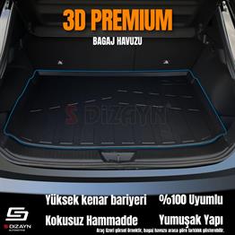 S-Dizayn Citroen C4 Hybrid 3D Pro Bagaj Havuzu Alt Bagaj 2025 Üzeri A+ Kalite