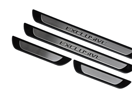 S-Dizayn Citroen C4 Krom Kapı Eşik Koruması Exclusive Line 2021 Üzeri 4 Parça