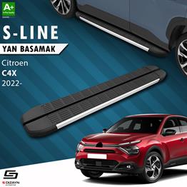 Citroen C4 X S-Line Aluminyum Yan Basamak 183 Cm 2022 Üzeri A+ Kalite