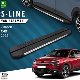 Citroen C4 X S-Line Krom Yan Basamak 183 Cm 2022 Üzeri A+ Kalite