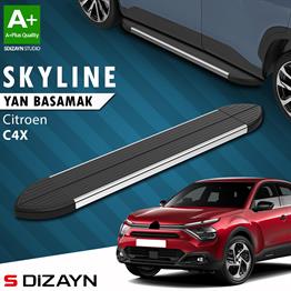 Citroen C4 X Skyline Krom Yan Basamak 183 Cm 2022 Üzeri A+ Kalite