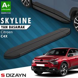 Citroen C4 X Skyline Siyah Yan Basamak 183 Cm 2022 Üzeri A+ Kalite