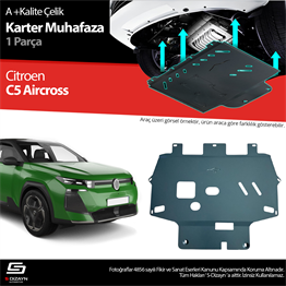 S-Dizayn Citroen C5 Aircross Çelik Karter Muhafaza Koruma 2024 Üzeri A+ Kalite