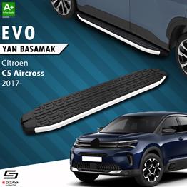 S-Dizayn Citroen C5 Aircross Evo Aluminyum Yan Basamak 193 Cm 2017 Üzeri A+ Kalite