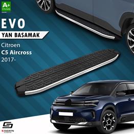 S-Dizayn Citroen C5 Aircross Evo Krom Yan Basamak 193 Cm 2017 Üzeri A+ Kalite