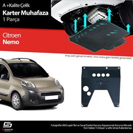 S-Dizayn Citroen Nemo Çelik Karter Muhafaza Koruma 2008-2017 A+ Kalite