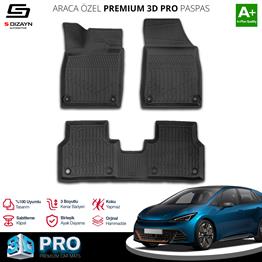 S-Dizayn Cupra Born 3D Pro Havuzlu Paspas 2021 Üzeri A+ Kalite