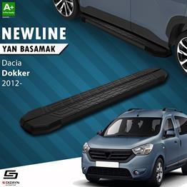 S-Dizayn Dacia Dokker NewLine Siyah Yan Basamak 203 Cm 2012 Üzeri A+ Kalite