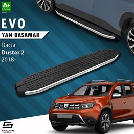 S-Dizayn Dacia Duster 2 Evo Krom Yan Basamak 183 Cm 2018-2023 A+ Kalite