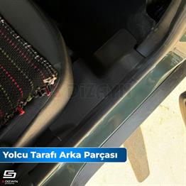 S-Dizayn Dacia Duster 2 Halı Kenar Kaplama Seti 2018-2023 5 Prç A+ Kalite