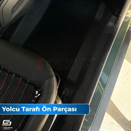 S-Dizayn Dacia Duster 2 Halı Kenar Kaplama Seti 2018-2023 5 Prç A+ Kalite